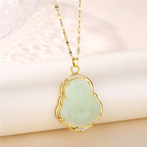 Fashion Exquisite Buddha Pendant Necklace