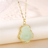 Fashion Exquisite Buddha Pendant Necklace