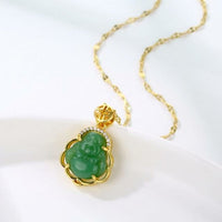 Fashion Exquisite Buddha Pendant Necklace