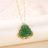 Fashion Exquisite Buddha Pendant Necklace