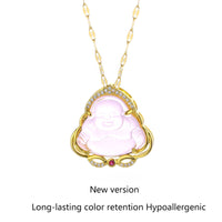 Fashion Exquisite Buddha Pendant Necklace