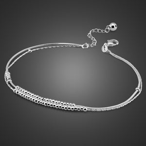 Fashion Girl Bell Anklets 100%  sterling silver women  Bracelet