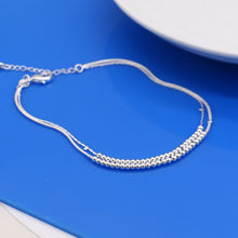 Load image into Gallery viewer, Fashion Girl Bell Anklets 100%  sterling silver women  Bracelet