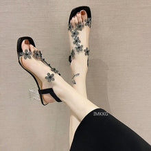 Load image into Gallery viewer, Fashion Gladiator Women Sandals Crystal Design Summer Shoes - Sophornlilly