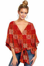 Load image into Gallery viewer, Fashion Knotted Blouse Shirt Women Spring Summer Tops