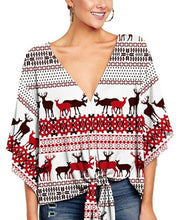 Load image into Gallery viewer, Fashion Knotted Blouse Shirt Women Spring Summer Tops