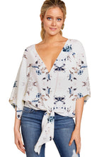 Load image into Gallery viewer, Fashion Knotted Blouse Shirt Women Spring Summer Tops
