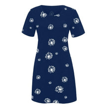 Load image into Gallery viewer, Fashion  Loose Casual Female Dress Summer Casual Short Sleeve O - Sophornlilly