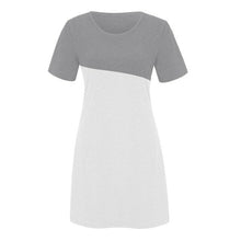 Load image into Gallery viewer, Fashion  Loose Casual Female Dress Summer Casual Short Sleeve O - Sophornlilly