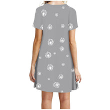Load image into Gallery viewer, Fashion  Loose Casual Female Dress Summer Casual Short Sleeve O - Sophornlilly