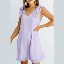 Load image into Gallery viewer, Fashion Loose Pullover A Line Mini Dress Ladies Summer New Solid - Sophornlilly
