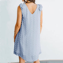 Load image into Gallery viewer, Fashion Loose Pullover A Line Mini Dress Ladies Summer New Solid - Sophornlilly