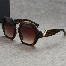 Load image into Gallery viewer, Fashion Luxury Square Designer Retro Sun Glasses