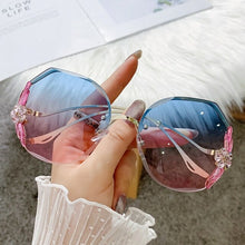 Load image into Gallery viewer, Fashion Luxury Sunglasses Bling Rhinestone Vintage Shades