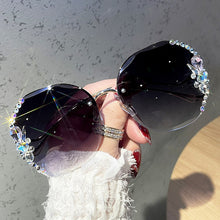 Load image into Gallery viewer, Fashion Luxury Sunglasses Bling Rhinestone Vintage Shades