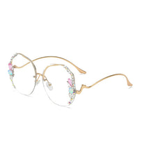 Load image into Gallery viewer, Fashion Luxury Sunglasses Bling Rhinestone Vintage Shades