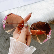 Load image into Gallery viewer, Fashion Luxury Sunglasses Bling Rhinestone Vintage Shades