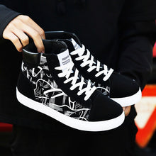 Load image into Gallery viewer, Men Casual Shoes High Top Sneakers