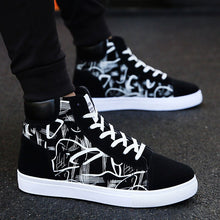 Load image into Gallery viewer, Men Casual Shoes High Top Sneakers