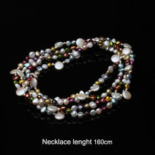 Load image into Gallery viewer, Fashion Natural Freshwater Long Pearl Necklace For Women ,Beautiful