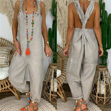 Load image into Gallery viewer, Fashion New Women Casual Strap Dungarees Overalls Jumpsuit Ladies - Sophornlilly