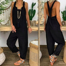 Load image into Gallery viewer, Fashion New Women Casual Strap Dungarees Overalls Jumpsuit Ladies - Sophornlilly