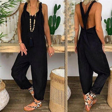 Load image into Gallery viewer, Fashion New Women Casual Strap Dungarees Overalls Jumpsuit Ladies - Sophornlilly