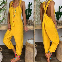 Load image into Gallery viewer, Fashion New Women Casual Strap Dungarees Overalls Jumpsuit Ladies - Sophornlilly