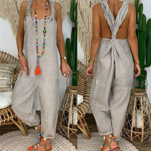 Load image into Gallery viewer, Fashion New Women Casual Strap Dungarees Overalls Jumpsuit Ladies - Sophornlilly