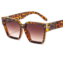 Load image into Gallery viewer, Fashion New Sunglasses Black Red Square
