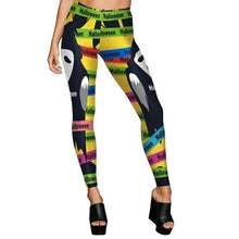 Load image into Gallery viewer, Fashion Print Women's Anime Leggings Halloween Cosplay 3D Printed - Sophornlilly