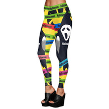 Load image into Gallery viewer, Fashion Print Women's Anime Leggings Halloween Cosplay 3D Printed - Sophornlilly