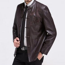 Load image into Gallery viewer, Fashion Leather Jacket Overseas Sheepskin