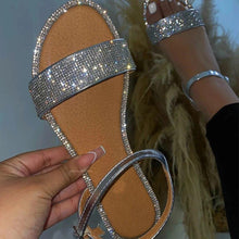 Load image into Gallery viewer, Fashion Rhinestone Sandals for Women Bling Diamond Ladies Slippers - Sophornlilly