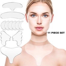 Load image into Gallery viewer, Fashion Silicone Anti Wrinkle Pad Face Forehead Neck Hand Care Skin