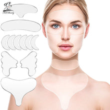 Load image into Gallery viewer, Fashion Silicone Anti Wrinkle Pad Face Forehead Neck Hand Care Skin