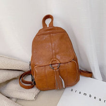 Load image into Gallery viewer, Fashion Small Mini Backpacks for Women Famous Designer Tassel Daypack