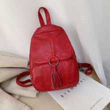 Load image into Gallery viewer, Fashion Small Mini Backpacks for Women Famous Designer Tassel Daypack