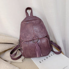 Load image into Gallery viewer, Fashion Small Mini Backpacks for Women Famous Designer Tassel Daypack