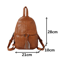 Load image into Gallery viewer, Fashion Small Mini Backpacks for Women Famous Designer Tassel Daypack