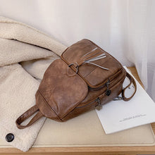 Load image into Gallery viewer, Fashion Small Mini Backpacks for Women Famous Designer Tassel Daypack