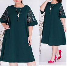 Load image into Gallery viewer, Fashion Solid Color Casual Loose Mini Dress