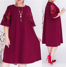 Load image into Gallery viewer, Fashion Solid Color Casual Loose Mini Dress