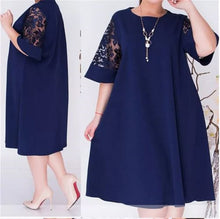 Load image into Gallery viewer, Fashion Solid Color Casual Loose Mini Dress