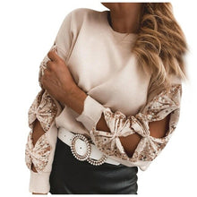 Load image into Gallery viewer, Fashion Strapless Women&#39;s Shirt Casual Hollow Out Blouses Tops