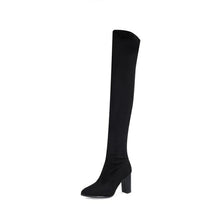 Load image into Gallery viewer, Fashion Stretch Thigh High Boots Women Platform