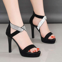 Load image into Gallery viewer, Fashion Summer Women High Heeled Sandals Open Toe Platform Pumps