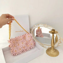Load image into Gallery viewer, Fashion Totes Evening Bag Diamond Flower Clutch Bag Daisy Hand Made