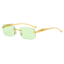Load image into Gallery viewer, Fashion Vintage Rimless Square Sunglasses Women Men