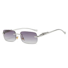 Load image into Gallery viewer, Fashion Vintage Rimless Square Sunglasses Women Men